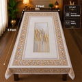 3D Floral Style Table Cover