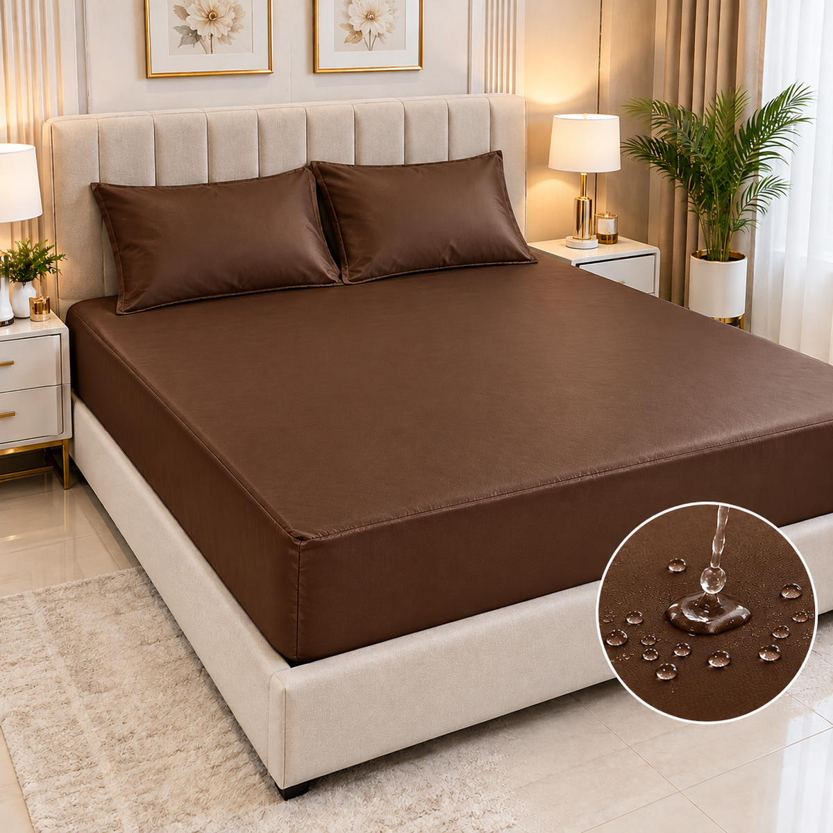 Double Bed Mattress Cover [Plain]