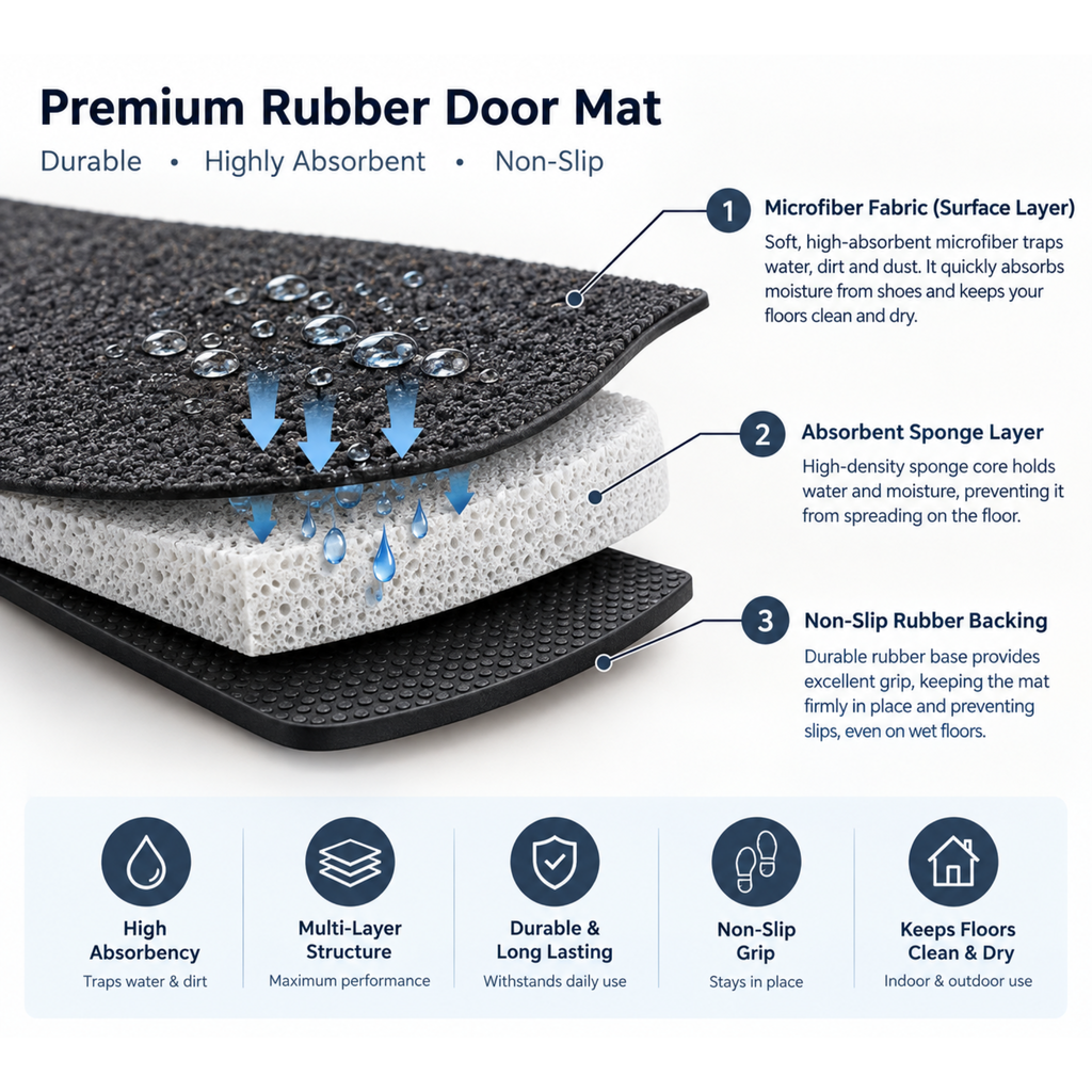 SPA Non Slippy Door Mat