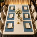 Dining Table Chatai Mats