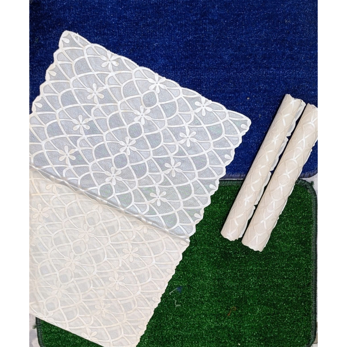 3Pc Table Mat Set Dressing Table or Side Table