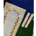 3-Piece Golden Table Mat Set
