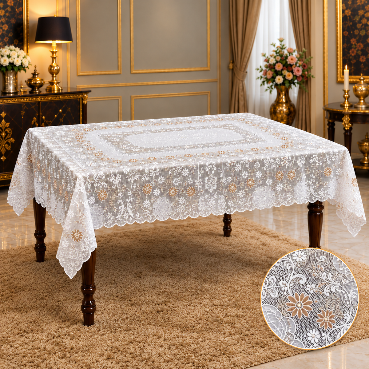 Prenium Vinyl Stuff Table Cover
