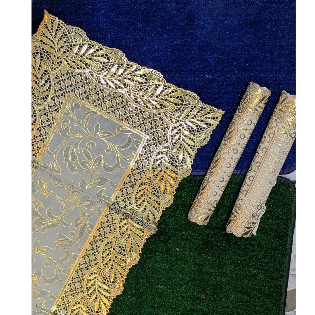 3Pc Table Mat Set Dressing Table or Side Table