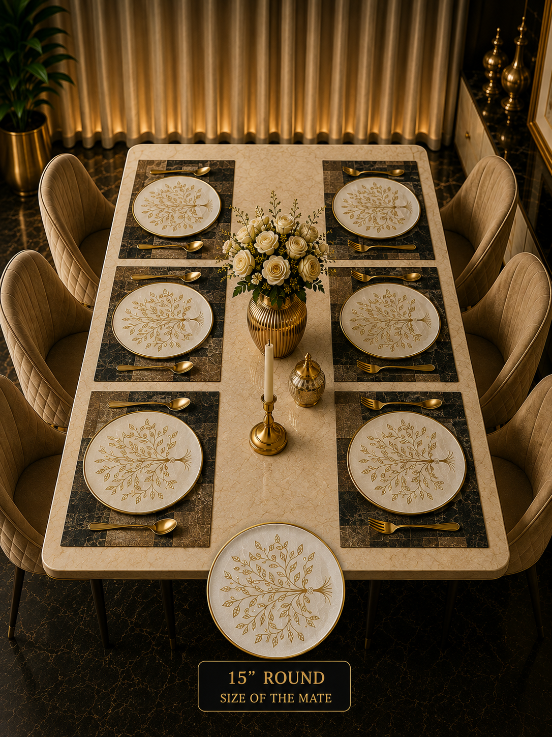 Royal Touch Premium Leather Mats