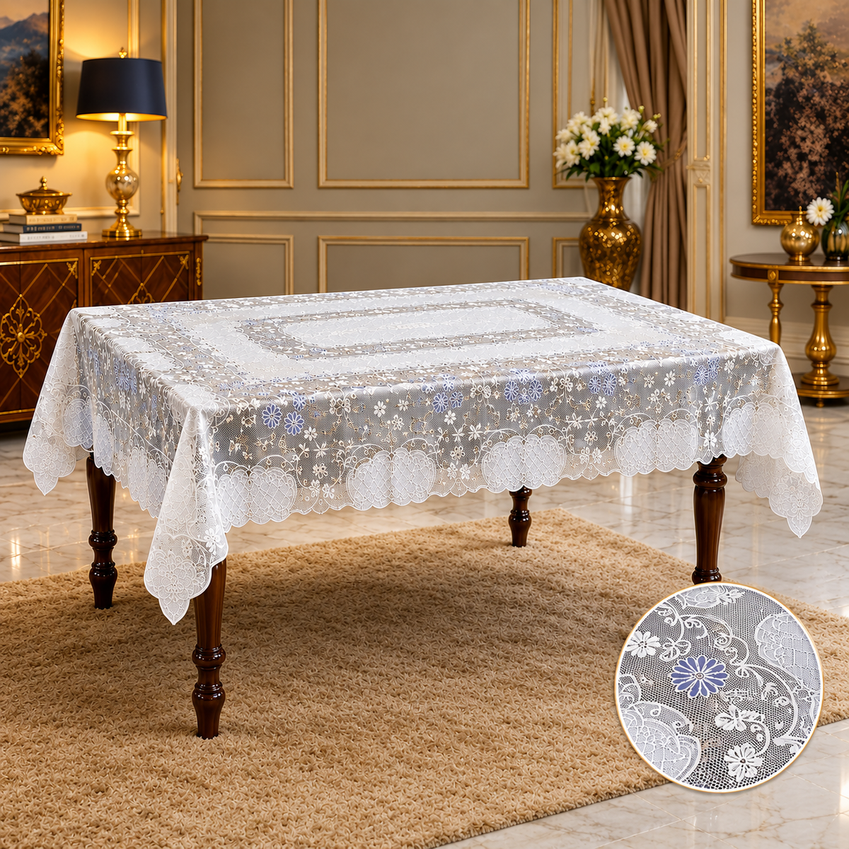 Prenium Vinyl Stuff Table Cover
