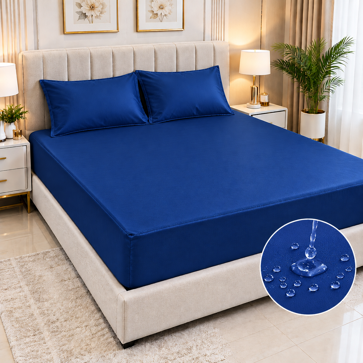 Double Bed Mattress Cover [Plain]